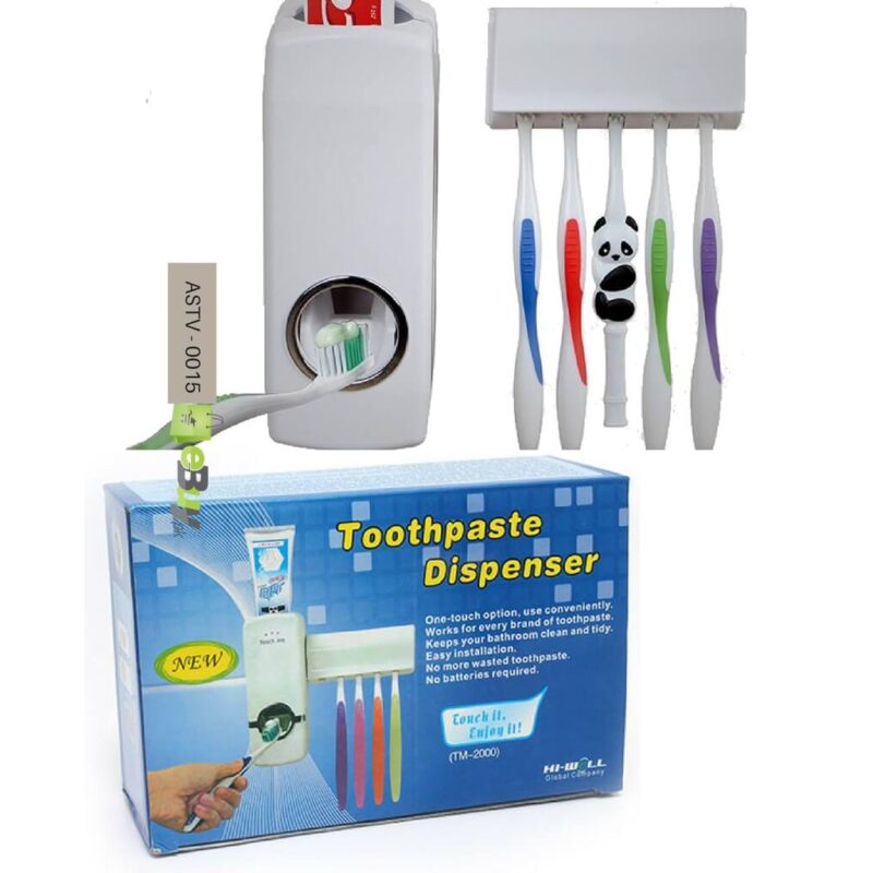 automatic toothpaste dispenser